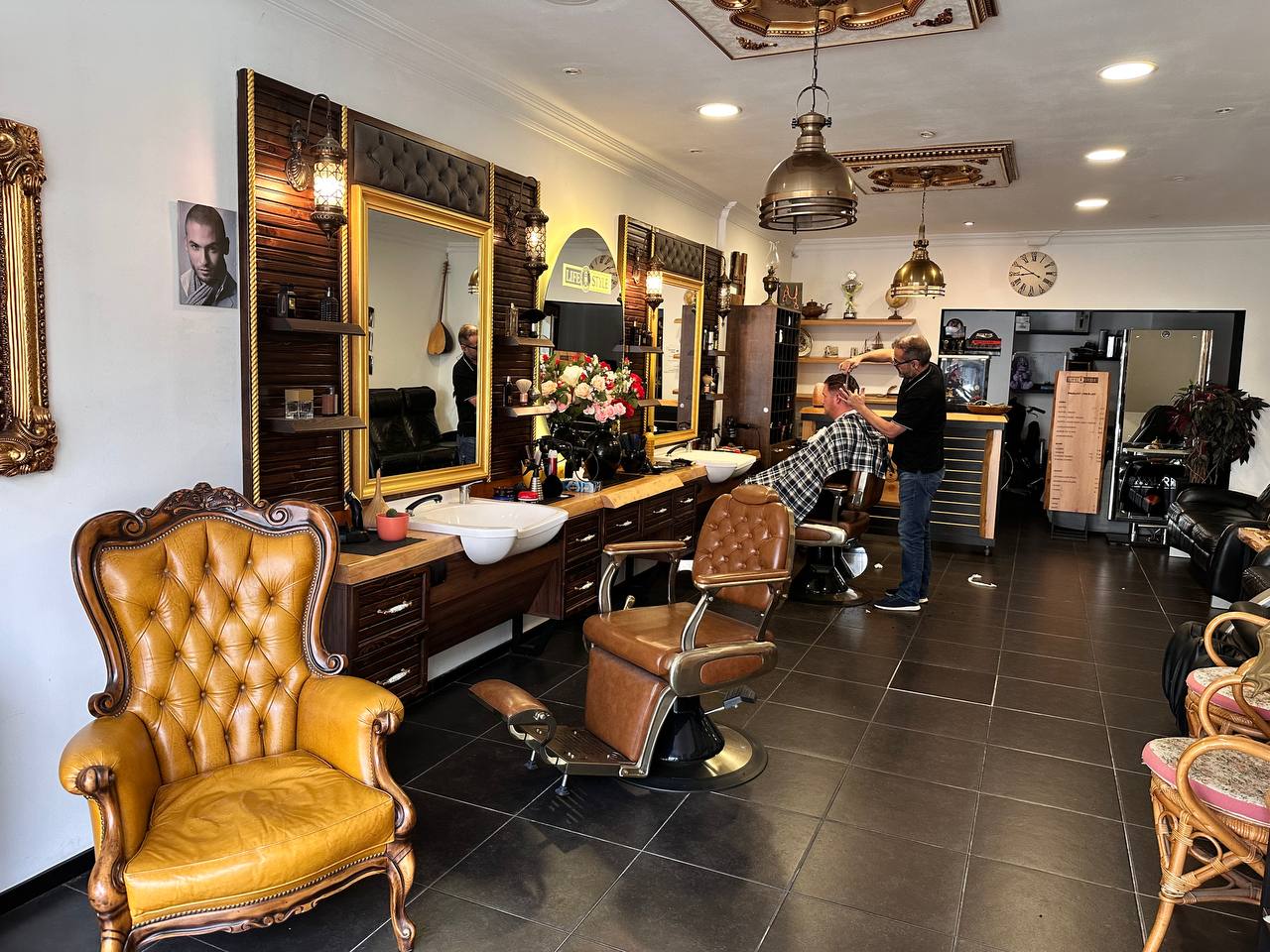 Interieur van Kapsalon Lifestyle